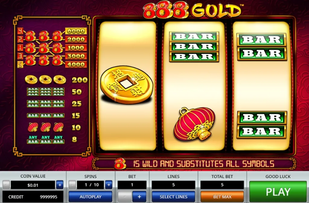 888 Gold slot game