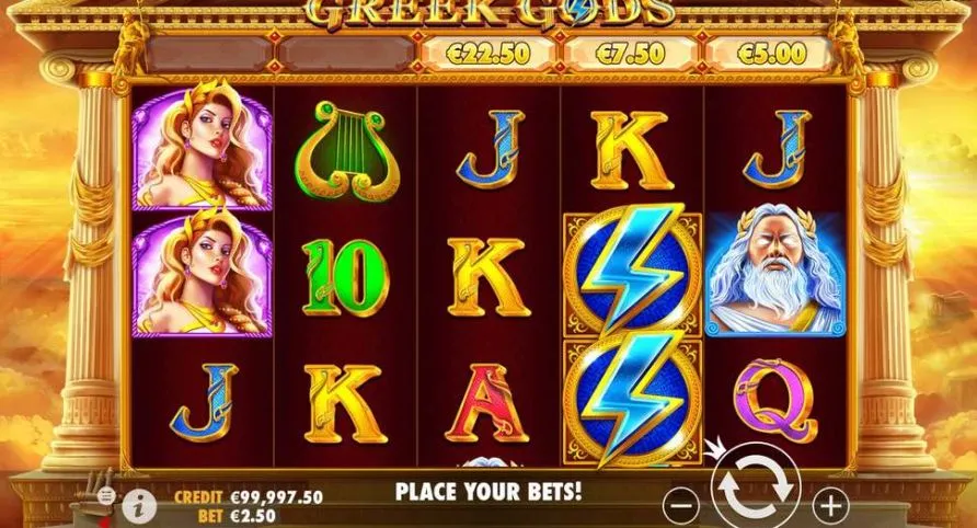 Greek Gods slot game